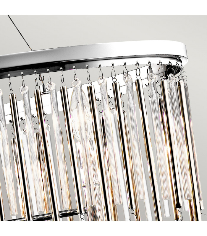 Kichler Piper Pendant Ceiling Light Polished Chrome-3