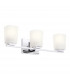 Kichler Roehm Bathroom Wall Lamp Polished Chrome IP44-1