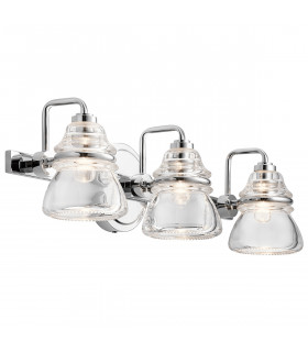 Kichler Talland Bathroom Wall Lamp Polished Chrome IP44-1