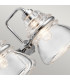 Kichler Talland Bathroom Wall Lamp Polished Chrome IP44-4