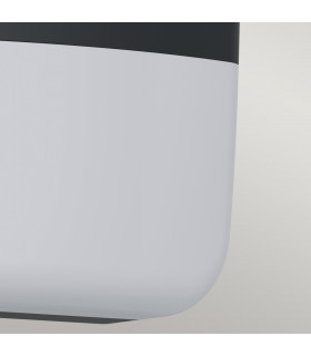 Lars Outdoor Flush Wall Lamp Black 3000K IP65-2