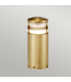Newbrighton Outdoor Pedestal Light Antique brass IP55-1