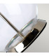 Orb Table Lamp with Round Shade Polished Nickel-3