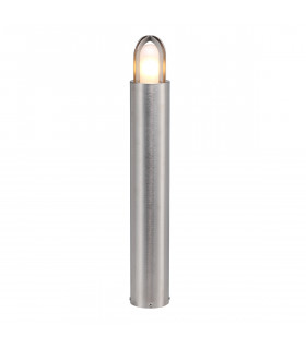 Paignton Outdoor Bollard Stainless Steel (Silver) IP55-1