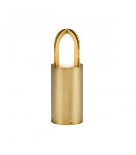 Paignton Outdoor Pedestal Light Antique brass IP55-1