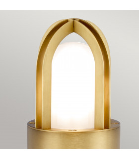 Paignton Outdoor Pedestal Light Antique brass IP55-2