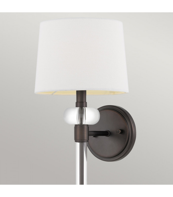Quoizel Barbour Wall Lamp with Shade Harbor Bronze-2