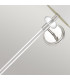 Quoizel Barbour Wall Lamp with Shade Polished Nickel-4
