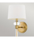 Quoizel Barbour Wall Lamp with Shade Weathered Brass-2