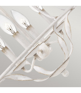 Quoizel Bradbury Multi Arm Chandelier Antique White-2