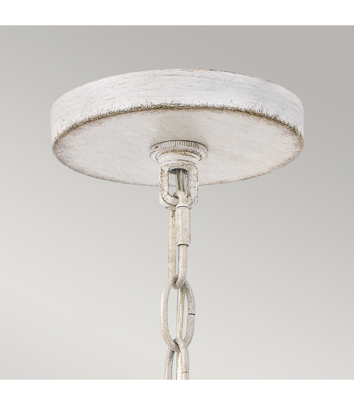 Quoizel Bradbury Multi Arm Chandelier Antique White-4