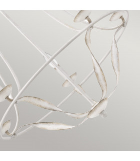 Quoizel Bradbury Multi Arm Chandelier Antique White-2