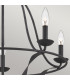 Quoizel Bradbury Multi Arm Chandelier Grey Ash-2