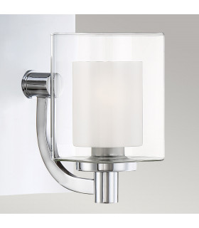 Quoizel Kolt Wall Lamp Polished Chrome IP44-2