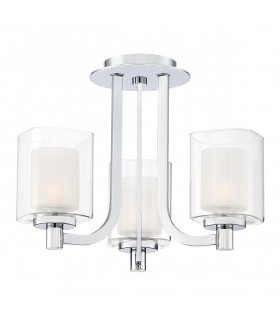 Quoizel Kolt Globe Ceiling Light Polished Chrome IP44-1