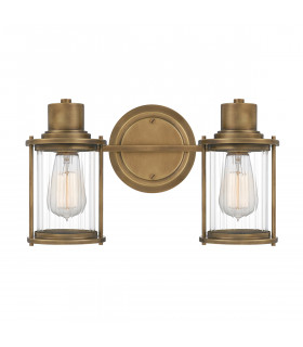 Quoizel Riggs Wall Lamp Weathered Brass IP44-1