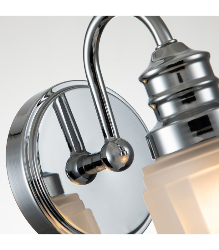Quoizel Swell Wall Lamp Polished Chrome IP44-3