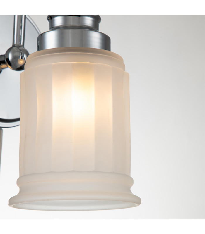 Quoizel Swell Wall Lamp Polished Chrome IP44-4