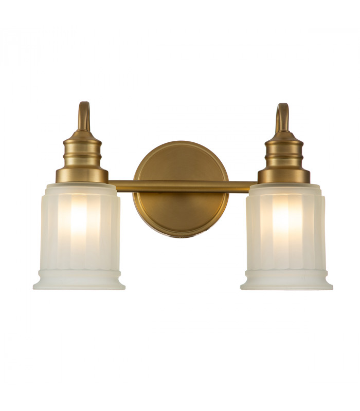 Quoizel Swell Wall Lamp Brushed Brass IP44-1