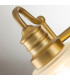 Quoizel Swell Wall Lamp Brushed Brass IP44-3