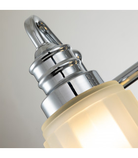 Quoizel Swell Wall Lamp Polished Chrome IP44-2