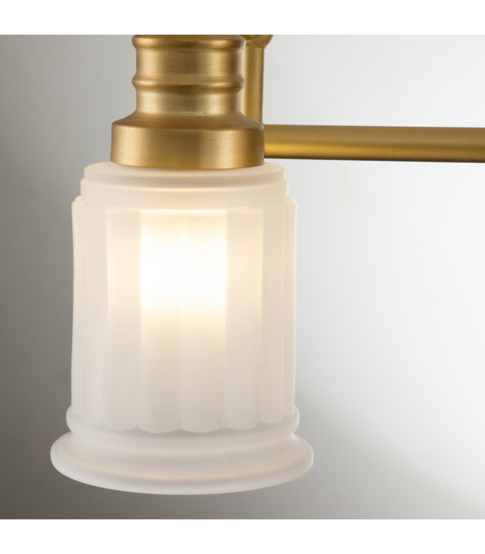 Quoizel Swell Wall Lamp Brushed Brass IP44-4