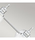 Quoizel Swell Wall Lamp Polished Chrome IP44-4