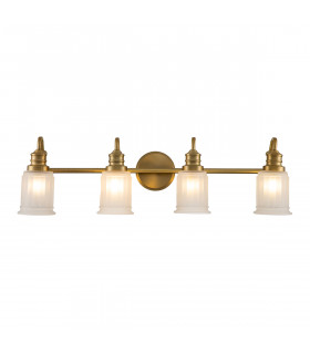Quoizel Swell Wall Lamp Brushed Brass IP44-1