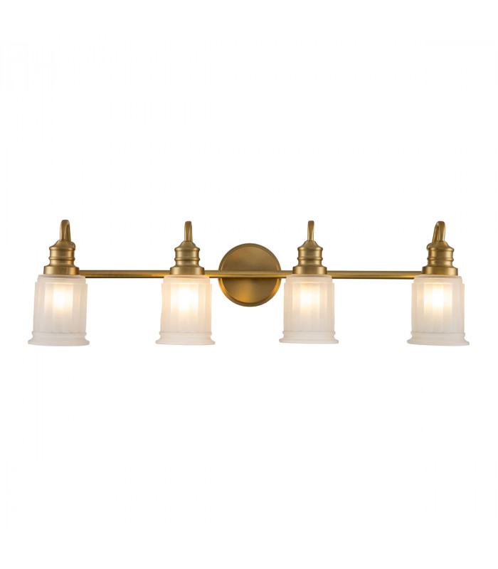 Quoizel Swell Wall Lamp Brushed Brass IP44-1