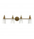 Quoizel Swell Wall Lamp Brushed Brass IP44-2