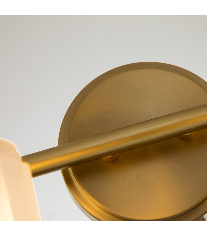 Quoizel Swell Wall Lamp Brushed Brass IP44-3