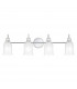 Quoizel Swell Wall Lamp Polished Chrome IP44-1