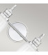 Quoizel Swell Wall Lamp Polished Chrome IP44-4
