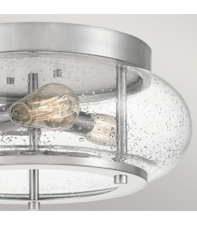Quoizel Trilogy Cylindrical Ceiling Light Polished Chrome IP44-2