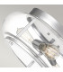 Quoizel Trilogy Cylindrical Ceiling Light Polished Chrome IP44-4