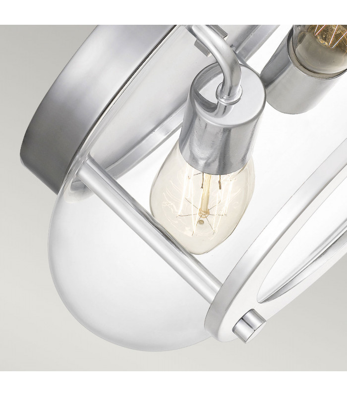 Quoizel Trilogy Cylindrical Ceiling Light Polished Chrome IP44-3