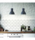 Breeze 1 Light Dome Ceiling Pendant Black, E27
