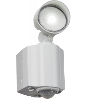 Knightsbridge 230V IP55 LED Security Spotlight - White - FL8AW-1