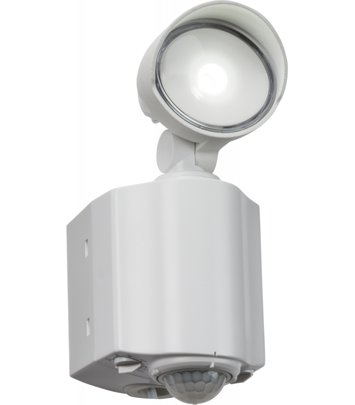 Knightsbridge 230V IP55 LED Security Spotlight - White - FL8AW-1