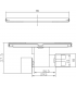 Knightsbridge 230V IP20 1W Stainless Steel Recessed LED Wall Light - NH025AW-2