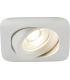 Knightsbridge Odina Single Tilt Square Downlight White - ODA1TSW-1