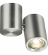 Knightsbridge Dee Single Surface Adjustable Round Spotlight Brushed Chrome - DEA1TRBC-1