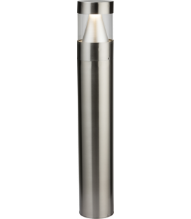 Knightsbridge 230V IP65 15W Stainless Steel LED Bollard 950mm - 3000K - CBL15SS-1