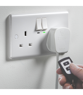 Knightsbridge 13A 2G Remote controlled socket - CU9R-1