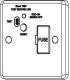 Knightsbridge 13A RCD fused spur (Type A) [Part M Compliant] - PM6RCD-2