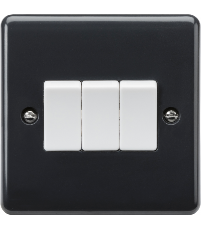 Knightsbridge 10AX 3G 2-way plate switch [Part M Compliant] - PM4000-1