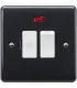 Knightsbridge 13A switched fused spur with neon [Part M Compliant] - PM6300N-1