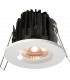 Knightsbridge IP65 7W LED 3000K Warm White Downlight with White Round Bezel - VFRCOBAWW-1
