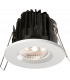 Knightsbridge IP65 7W LED 4000K Cool White Downlight with White Round Bezel - VFRCOBACW-1