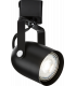 Knightsbridge 230V GU10 Track Spotlight - Black - TRKSP9ABK-1